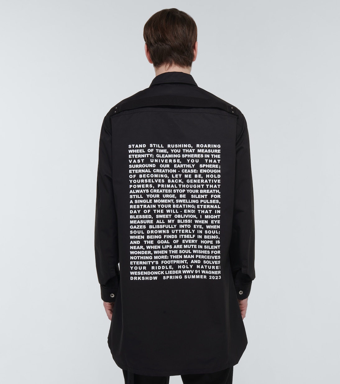 Hemdjacke aus Popeline | DRKSHDW by Rick Owens