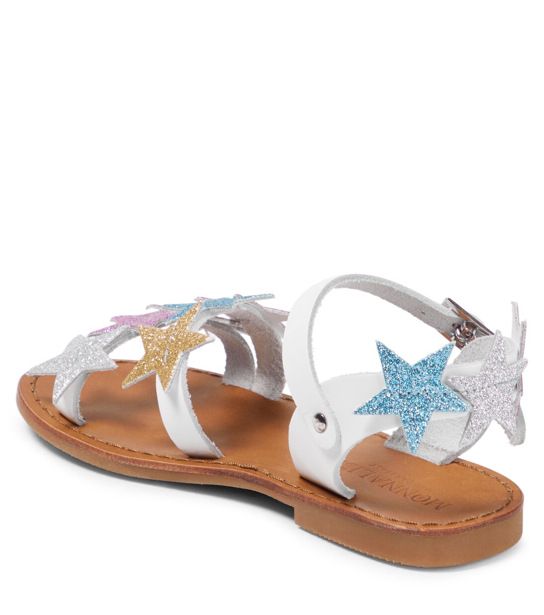 Sandalen aus Leder | Monnalisa
