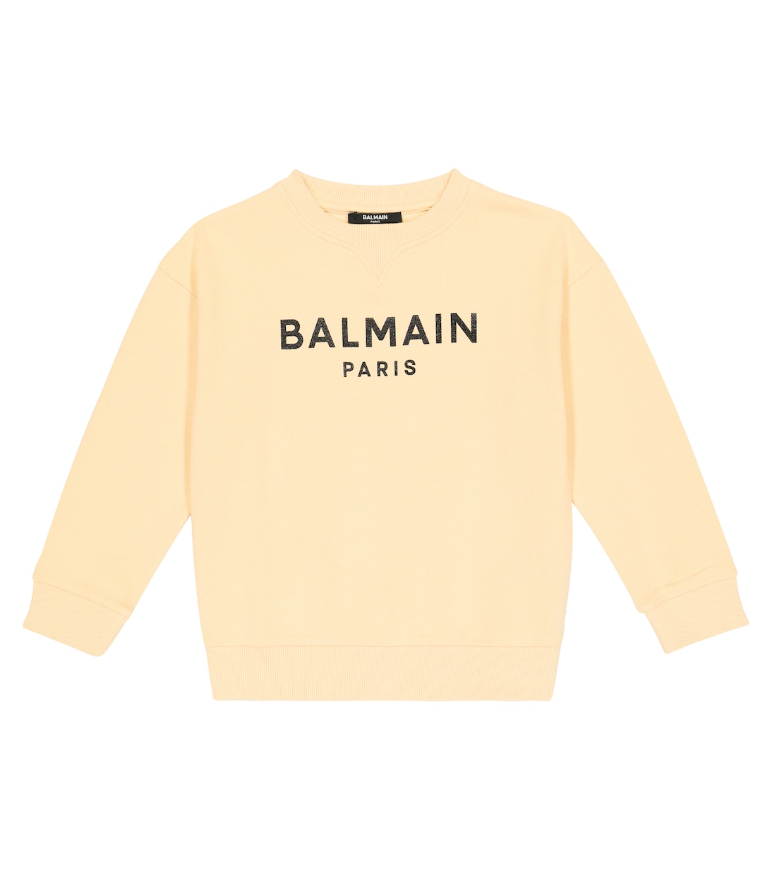 Sudadera en jersey de algodón con logo | Balmain Kids