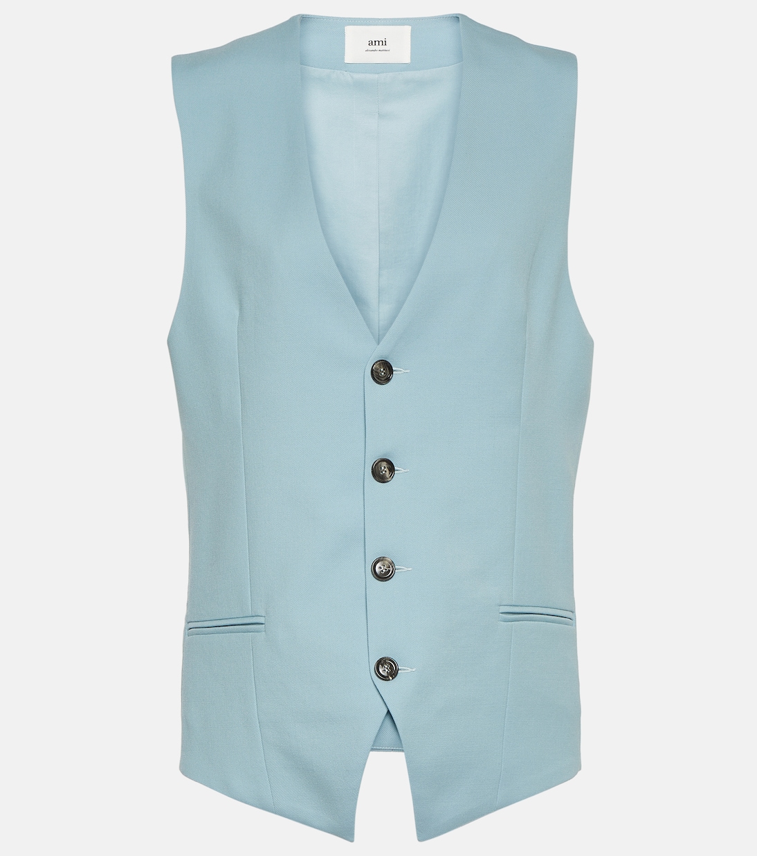 Gilet de costume en laine vierge | Ami Paris