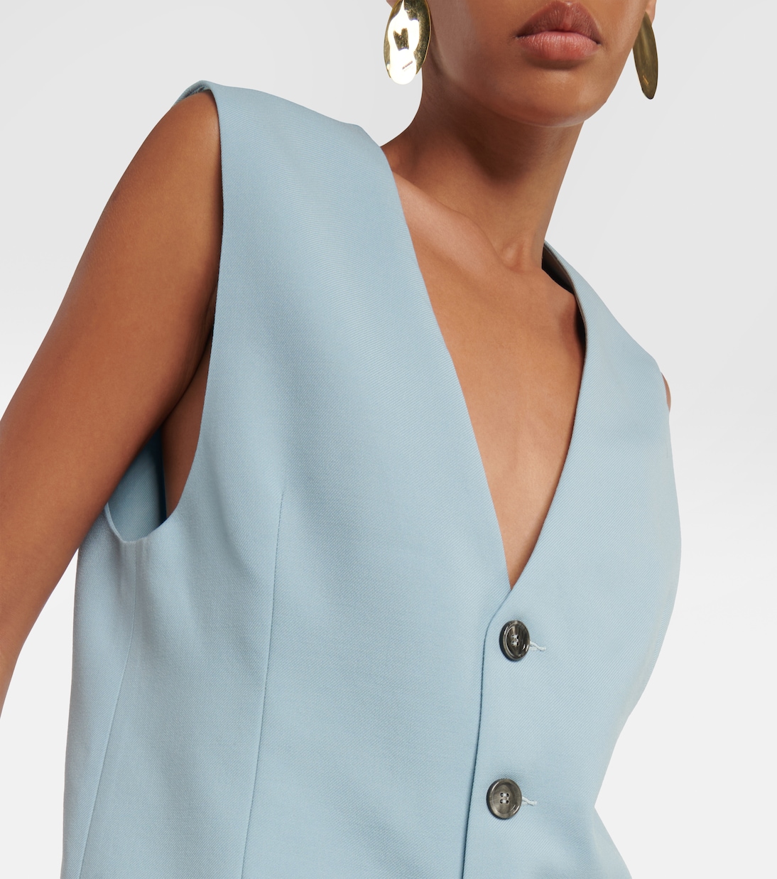 Gilet de costume en laine vierge | Ami Paris