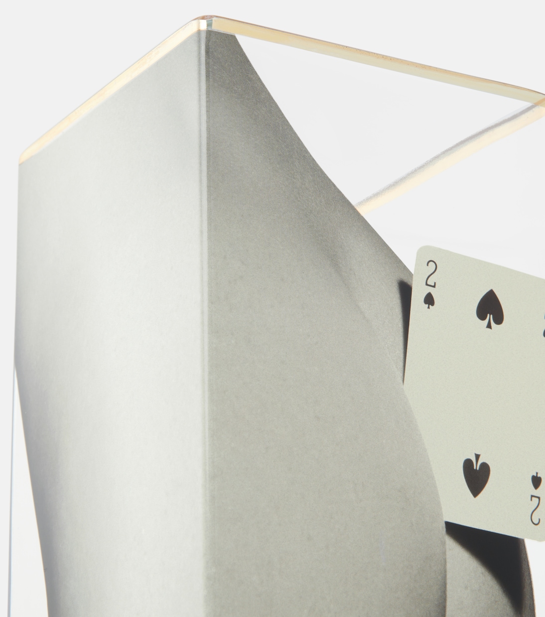 x Toiletpaper Two of Spades Large glass vase | Seletti