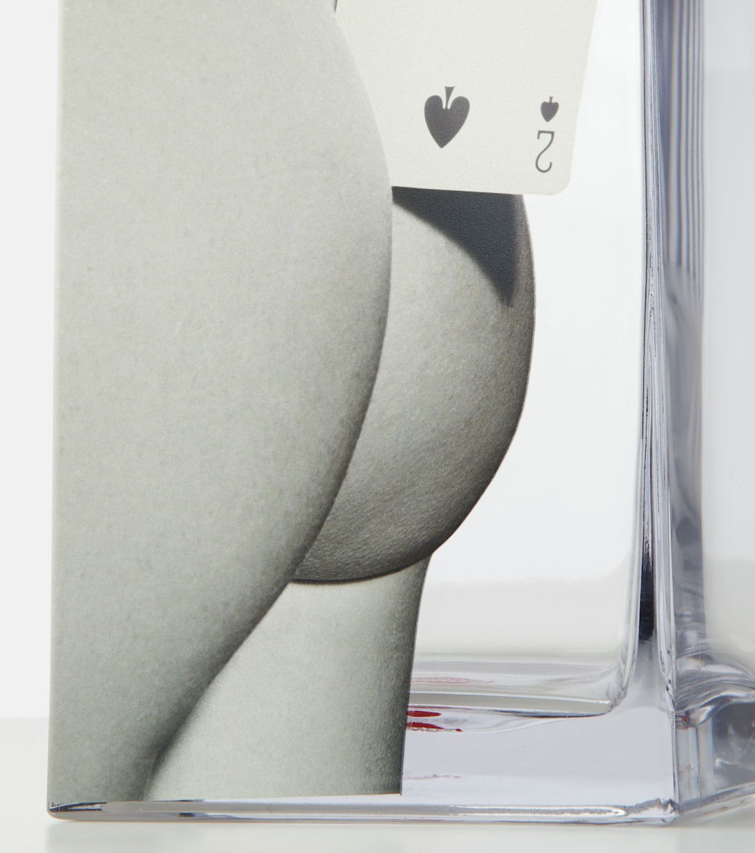x Toiletpaper Two of Spades Large glass vase | Seletti