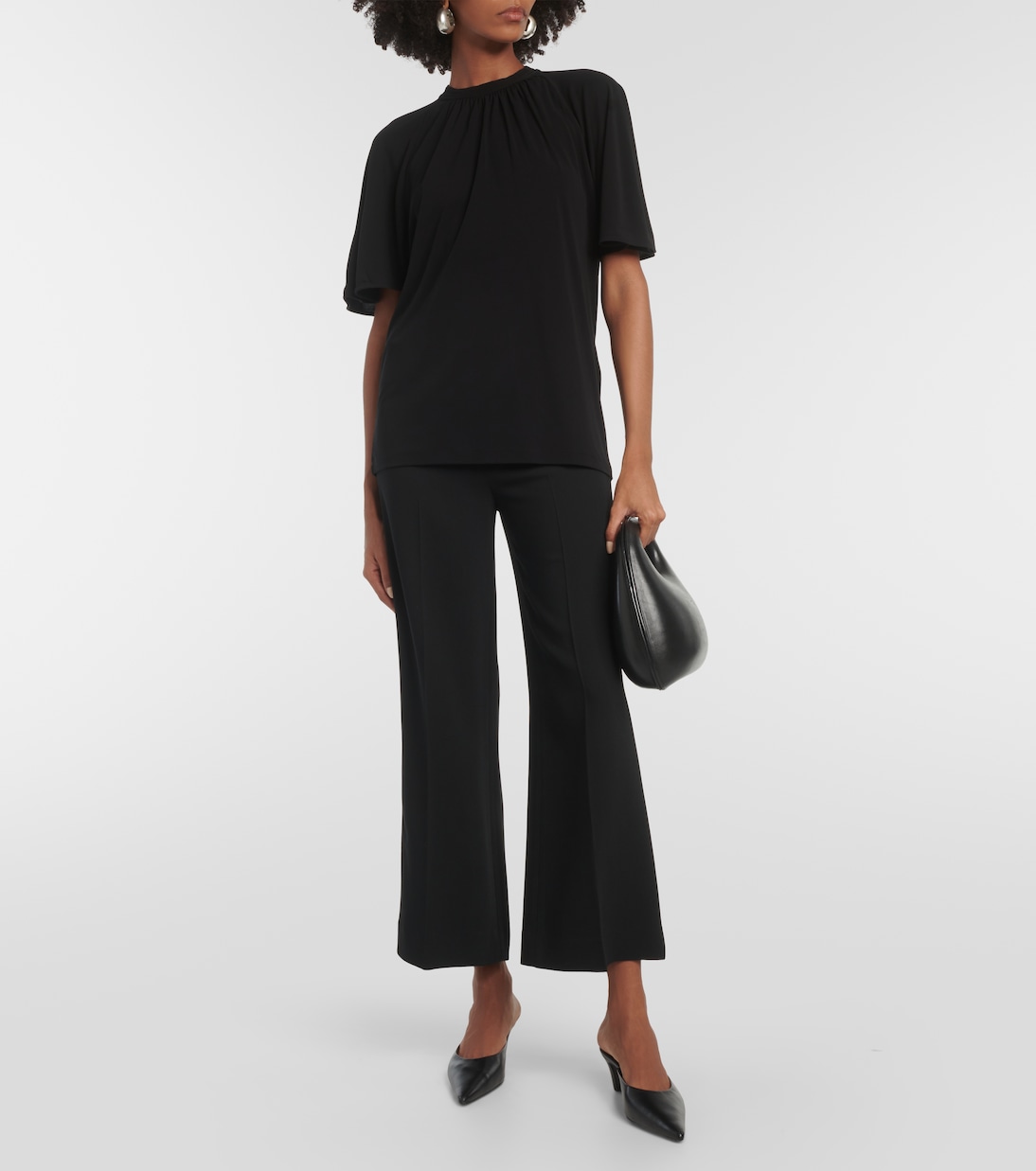 Draped jersey top | Toteme