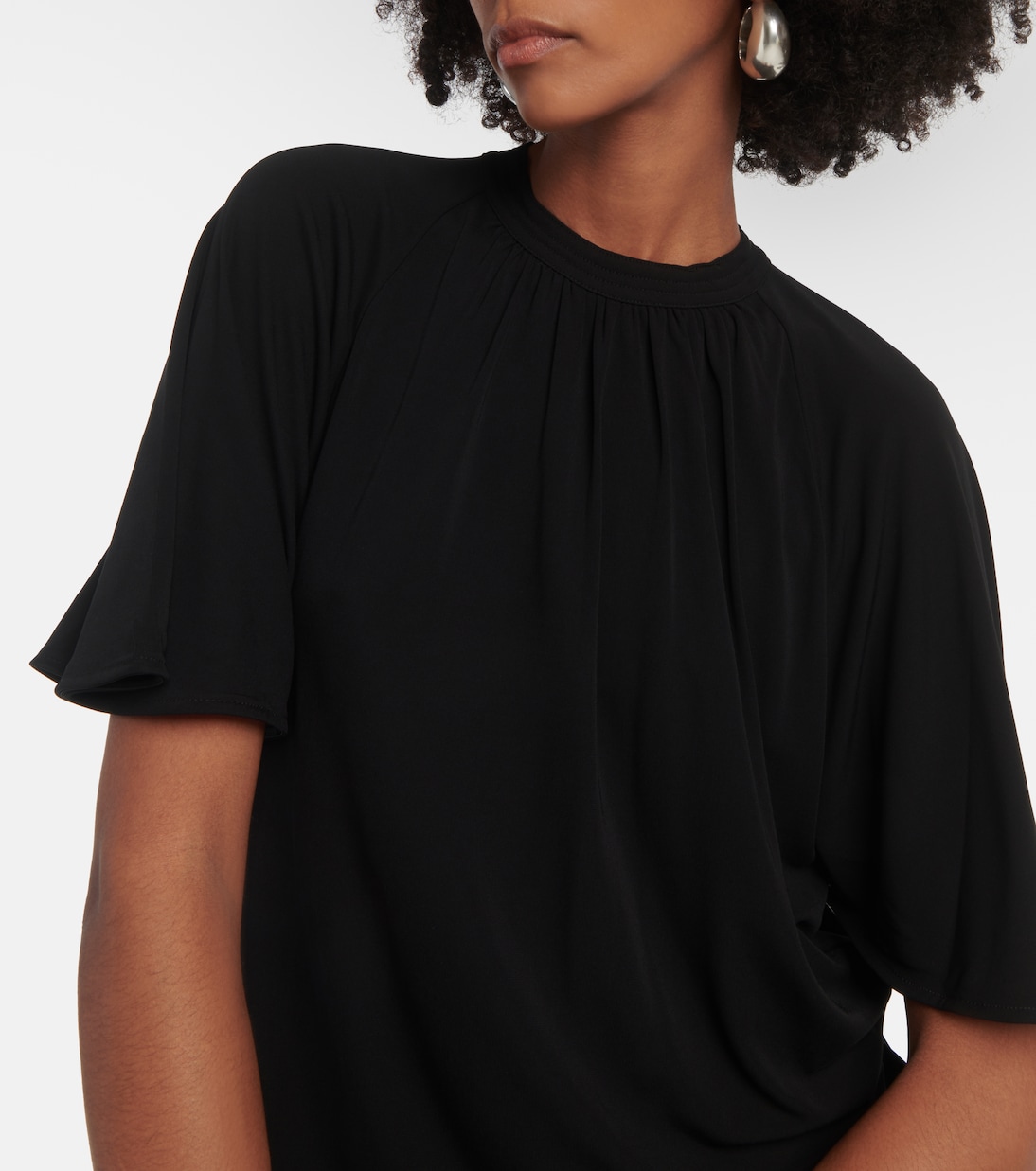 Draped jersey top | Toteme