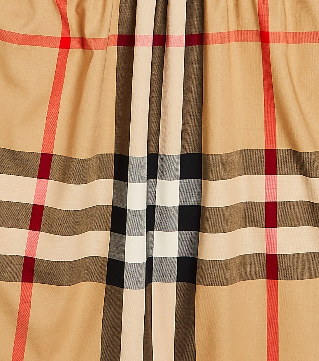 Robe Burberry Check en coton mélangé | Burberry Kids