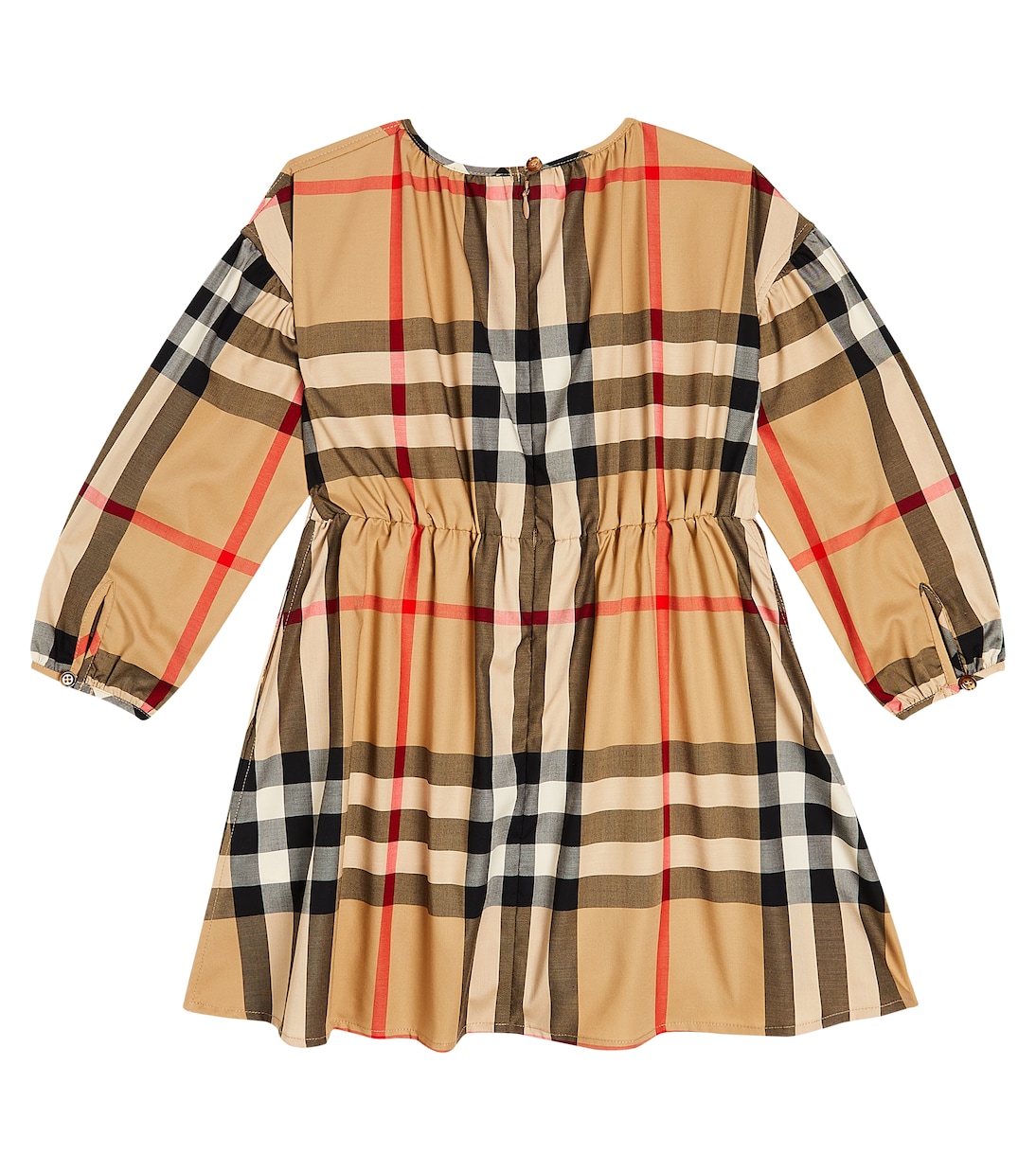 Robe Burberry Check en coton mélangé | Burberry Kids