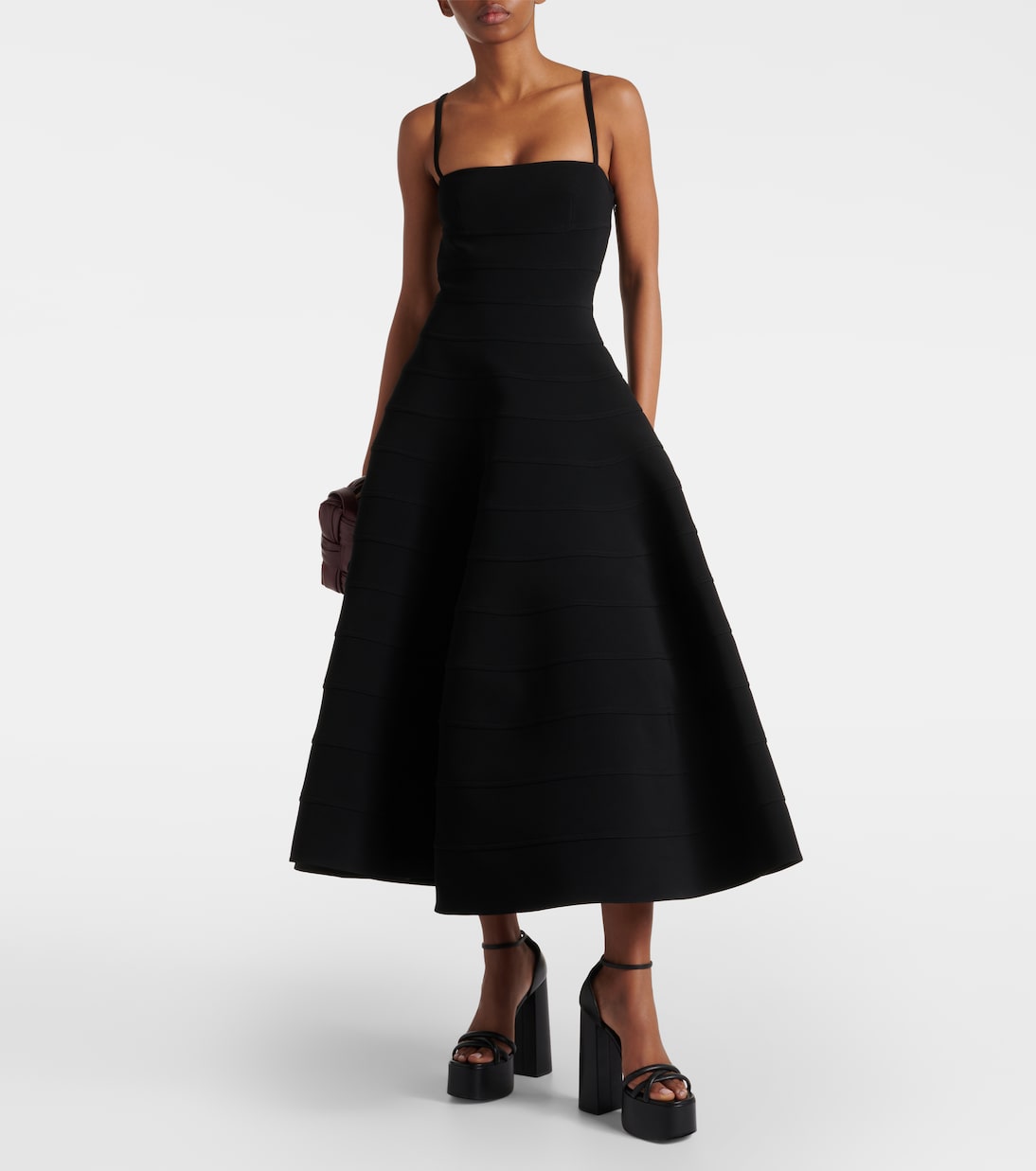 Vestido midi Connie de punto | Altuzarra