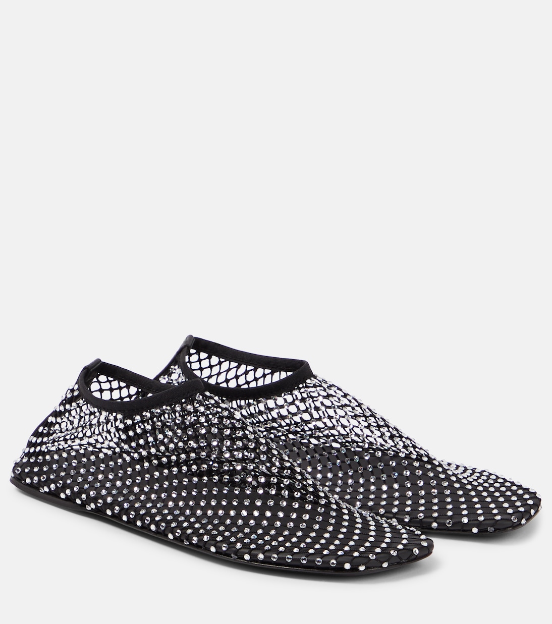 Minette embellished mesh ballet flats | Christopher Esber