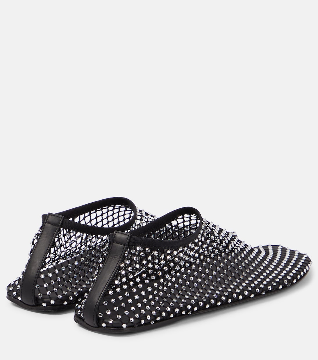 Minette embellished mesh ballet flats | Christopher Esber