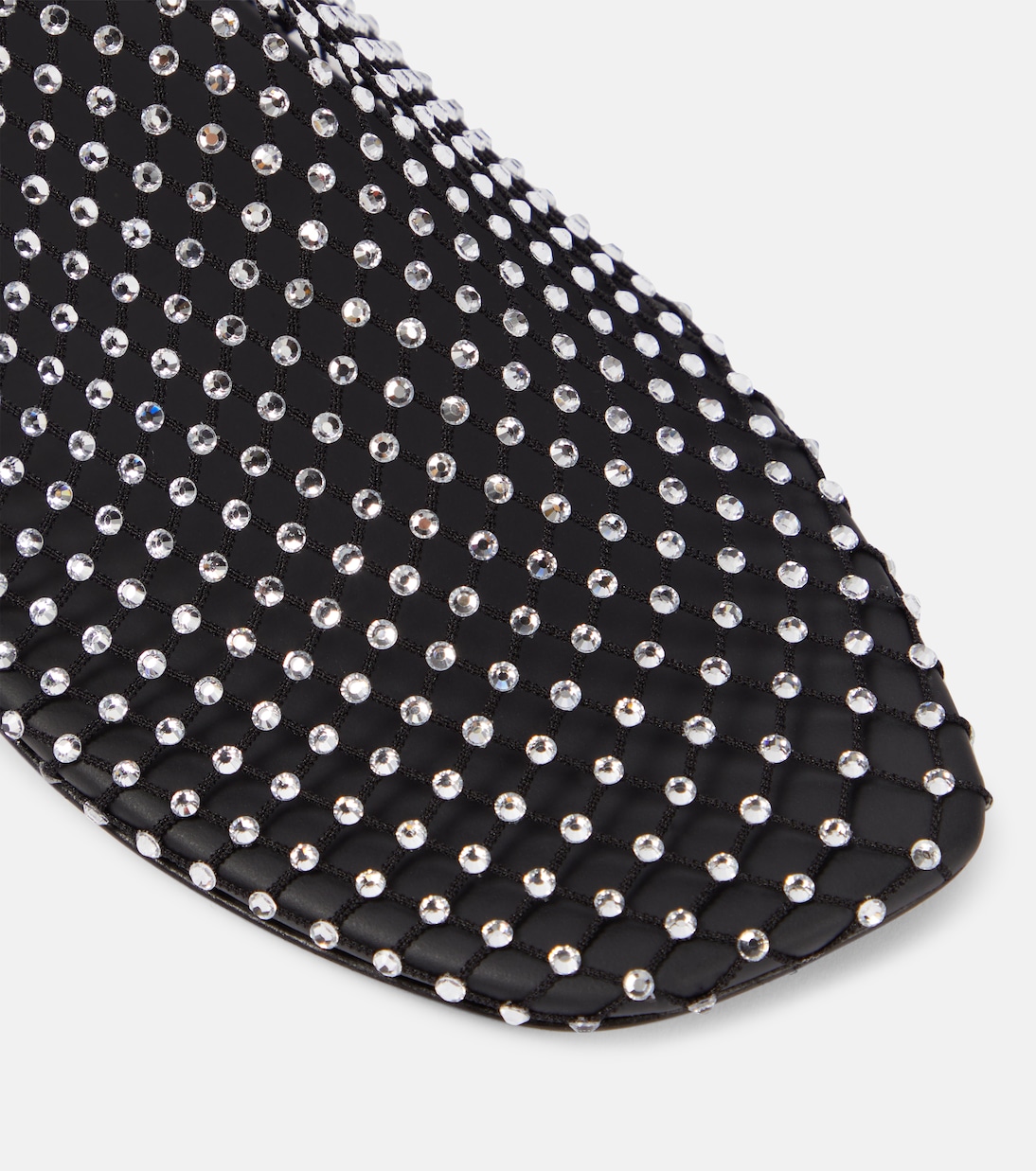 Minette embellished mesh ballet flats | Christopher Esber