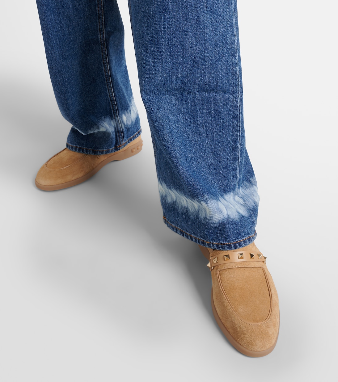 Leisure Flows suede loafers | Valentino Garavani