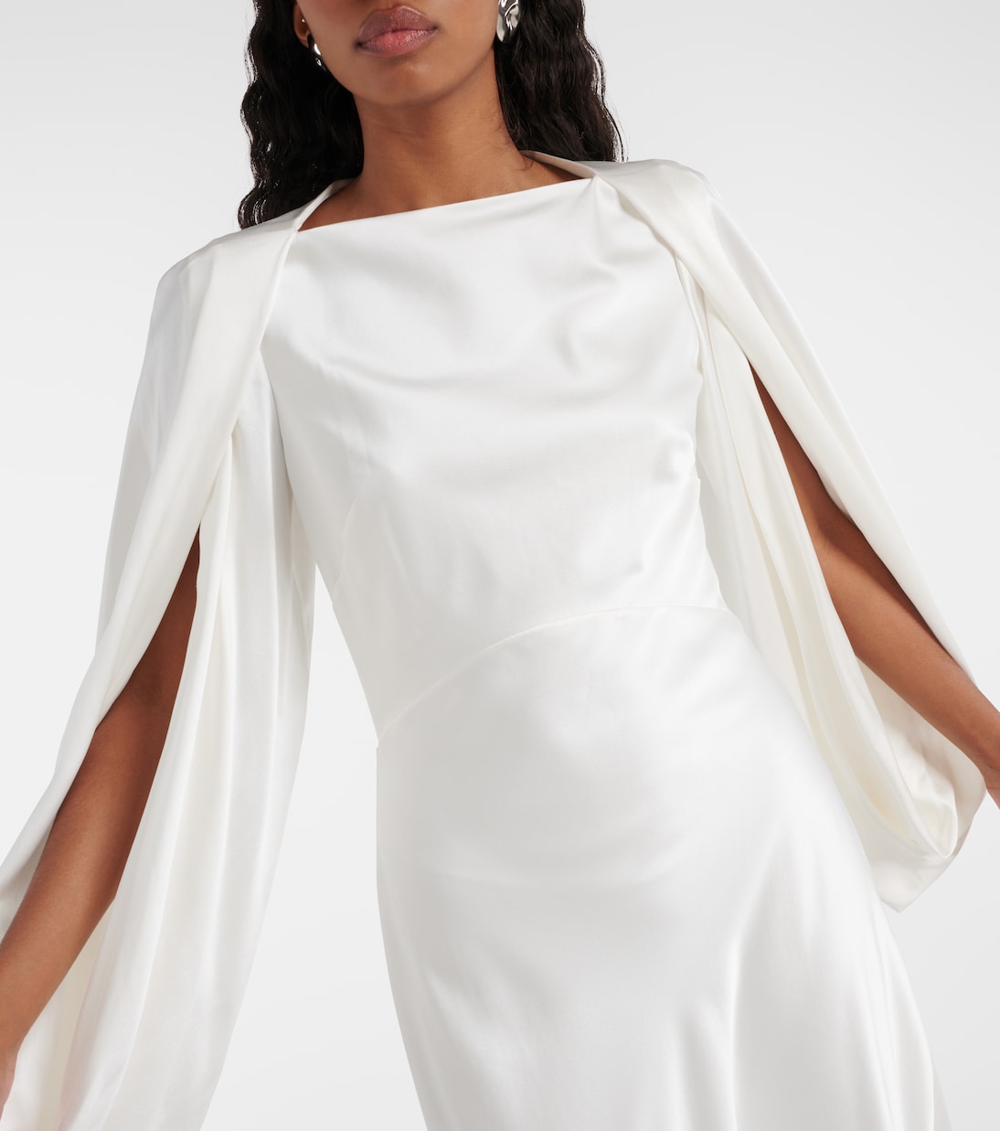 Robe longue de mariée Kami en soie | Roksanda