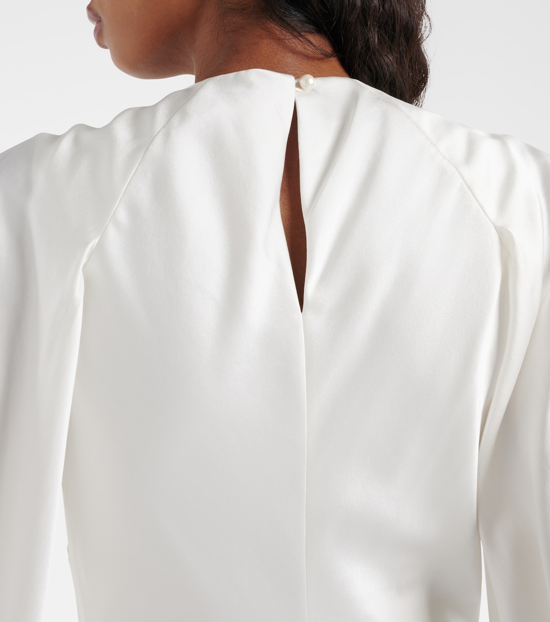 Robe longue de mariée Kami en soie | Roksanda