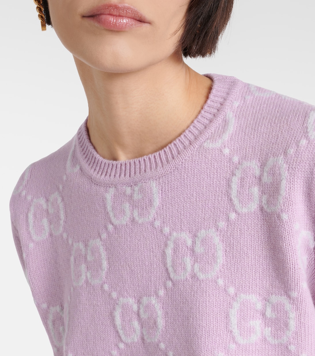 Chaqueta de Lana Estilo Gucci GG para Jóvenes Modernos
