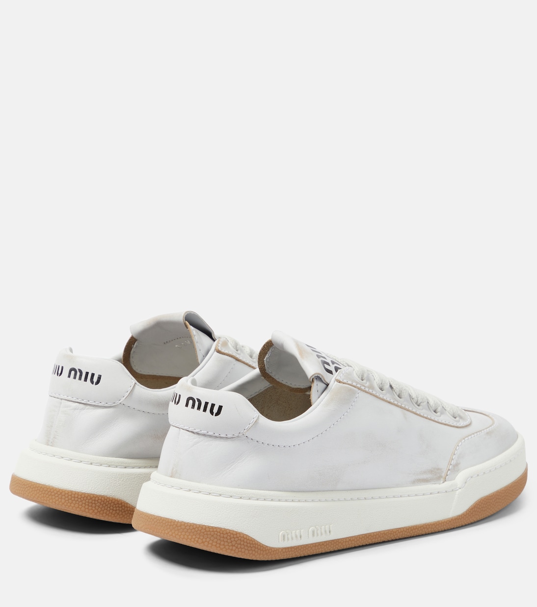 Sneakers in suede | Miu Miu