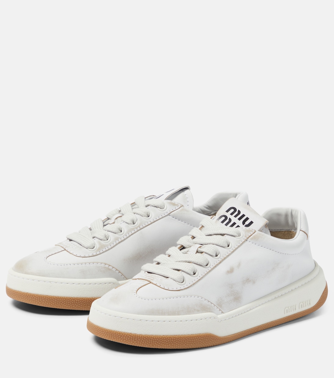 Sneakers in suede | Miu Miu
