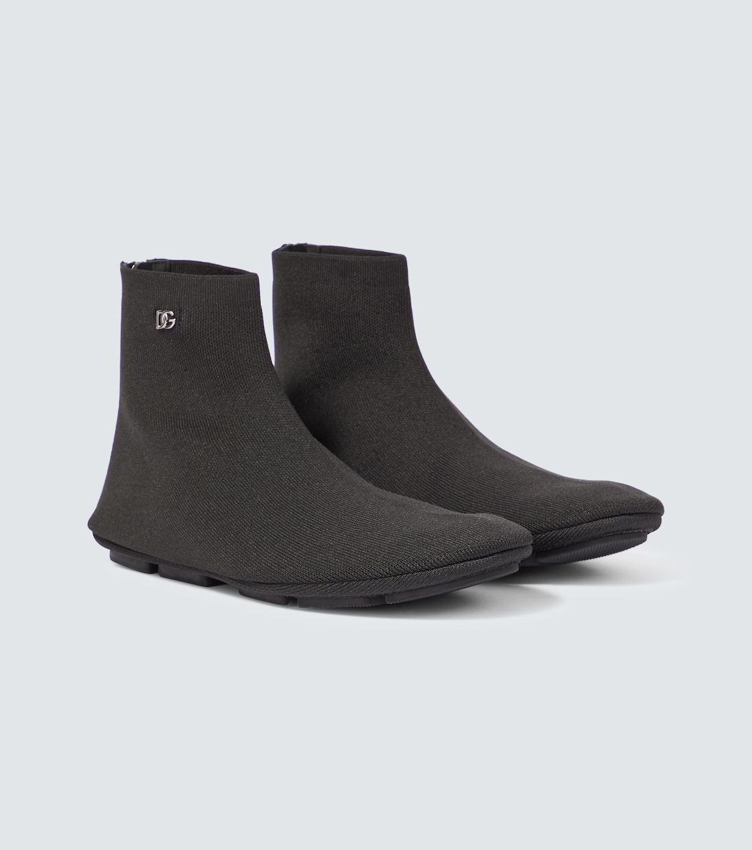 Ankle Boots aus Strick | Dolce&Gabbana