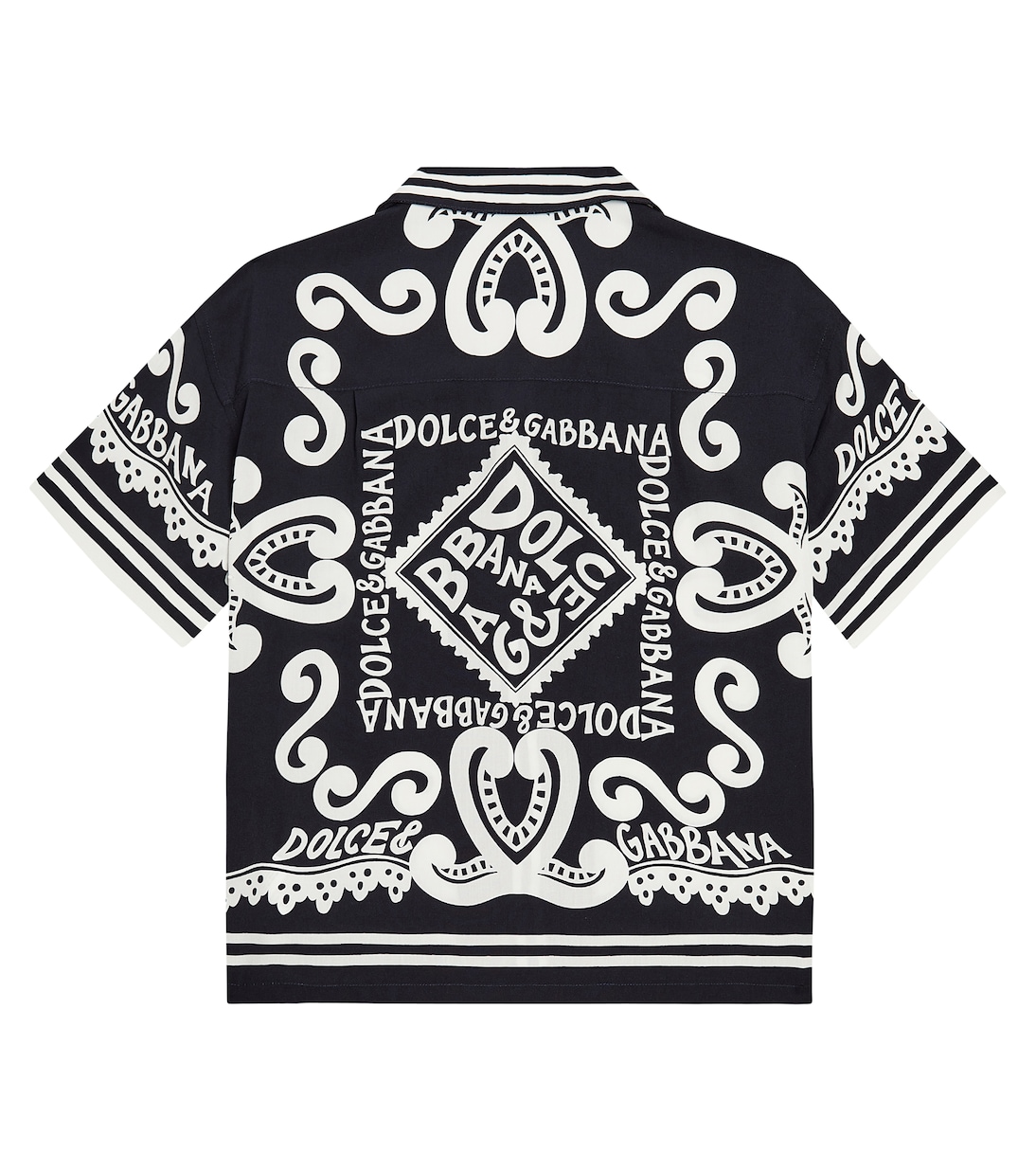 Chemise imprimée à logo | Dolce&Gabbana Kids