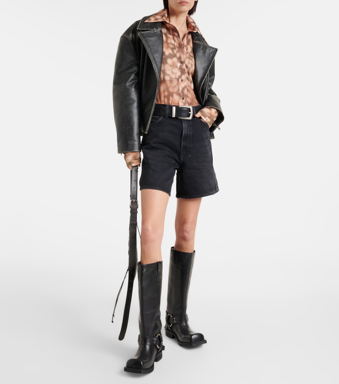 Shorts di jeans Stella a vita alta | Agolde