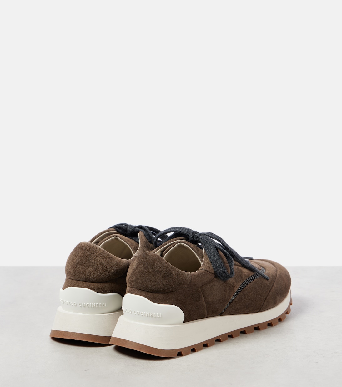 Runner suede sneakers | Brunello Cucinelli