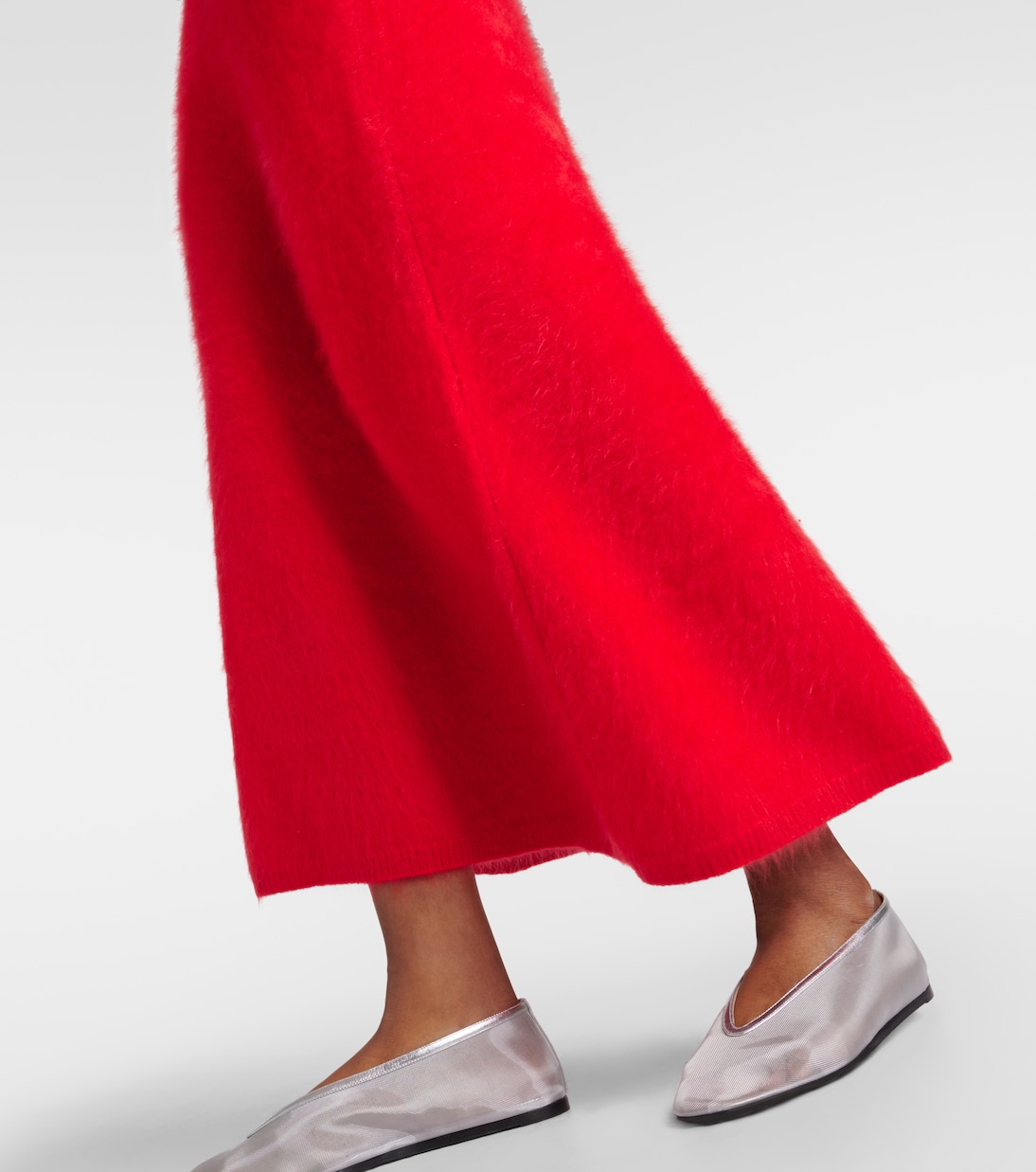 Gonna midi Asta in cashmere | Lisa Yang