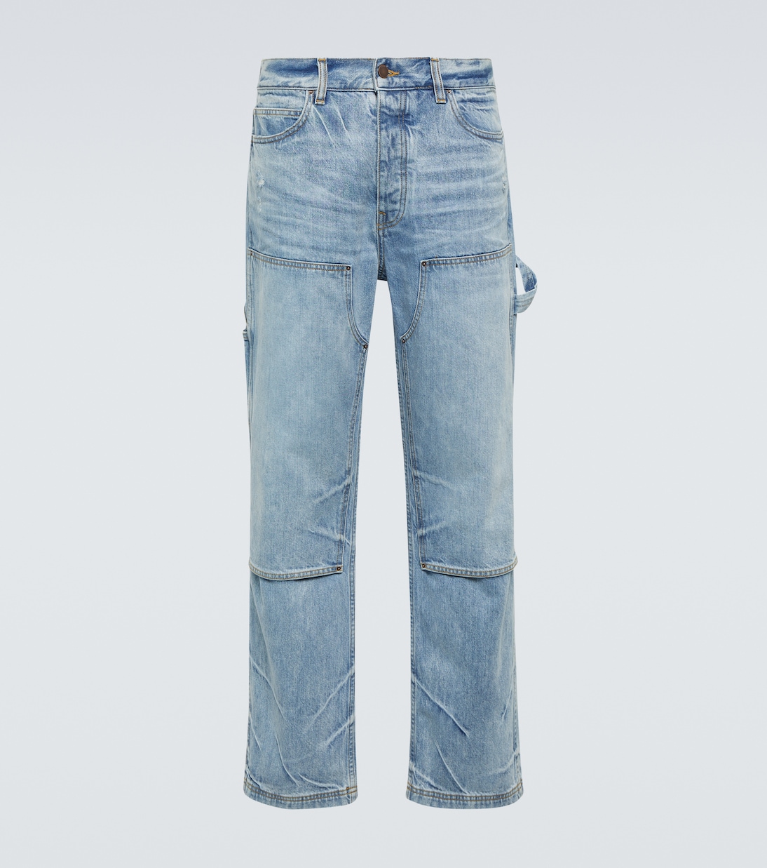 Jeans rectos de tiro medio | Amiri