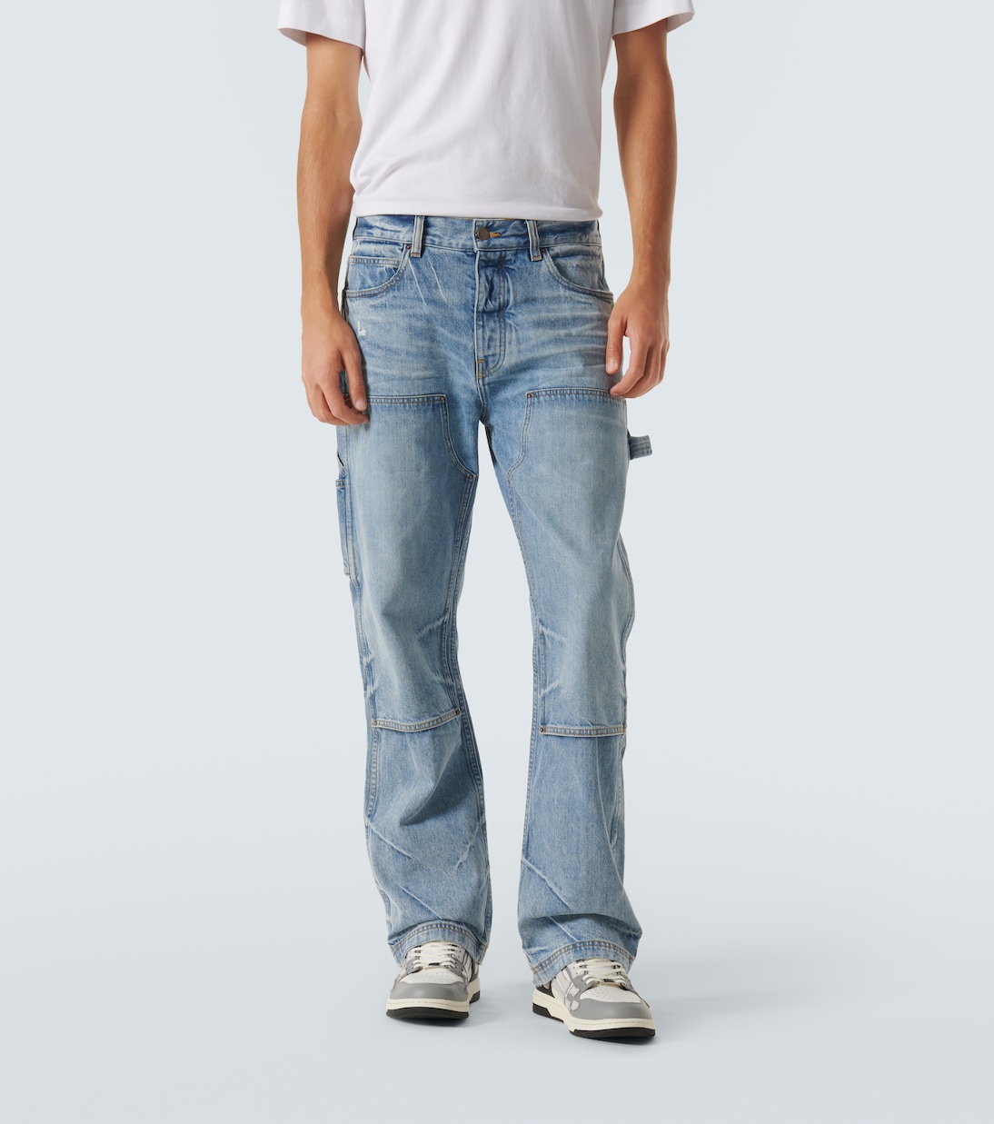 Jeans rectos de tiro medio | Amiri