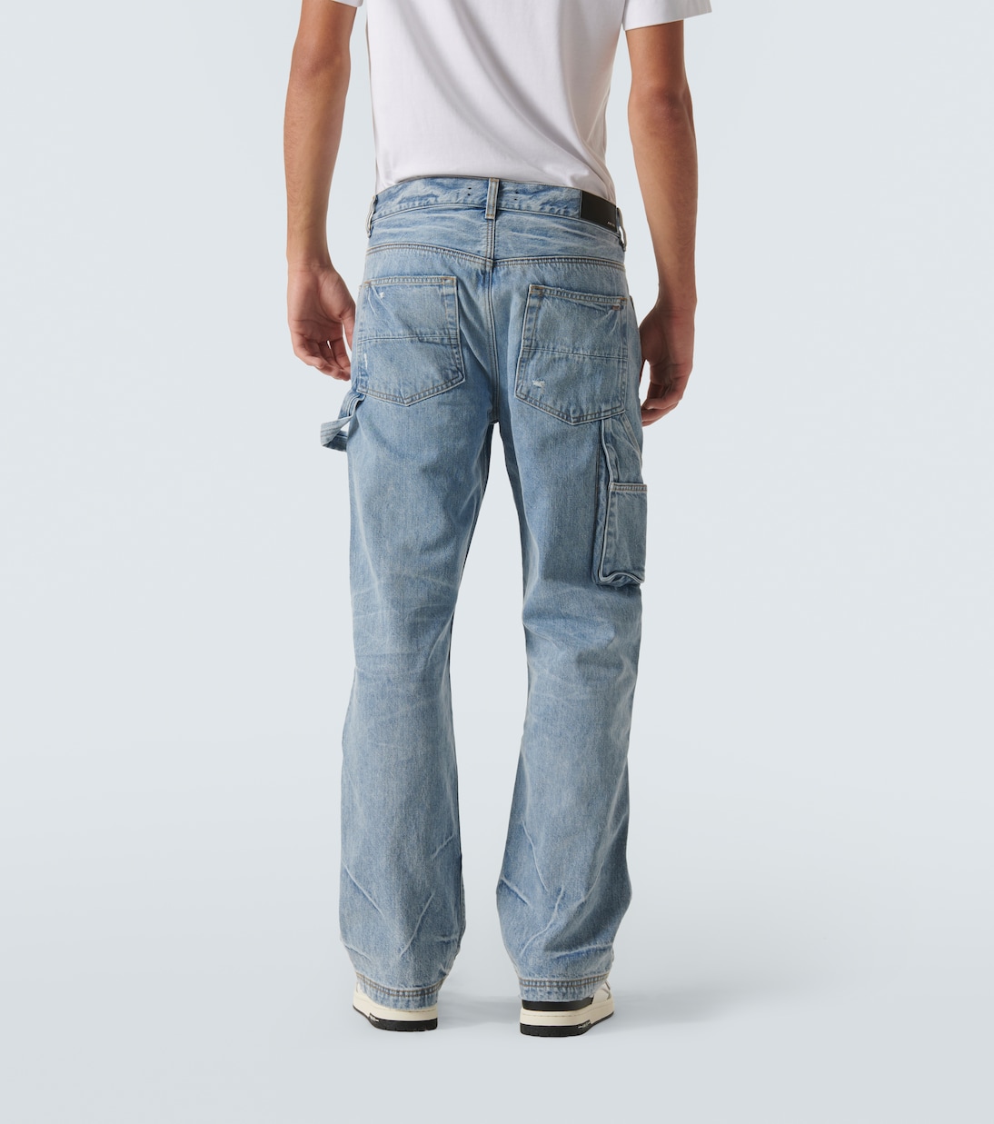 Jeans rectos de tiro medio | Amiri