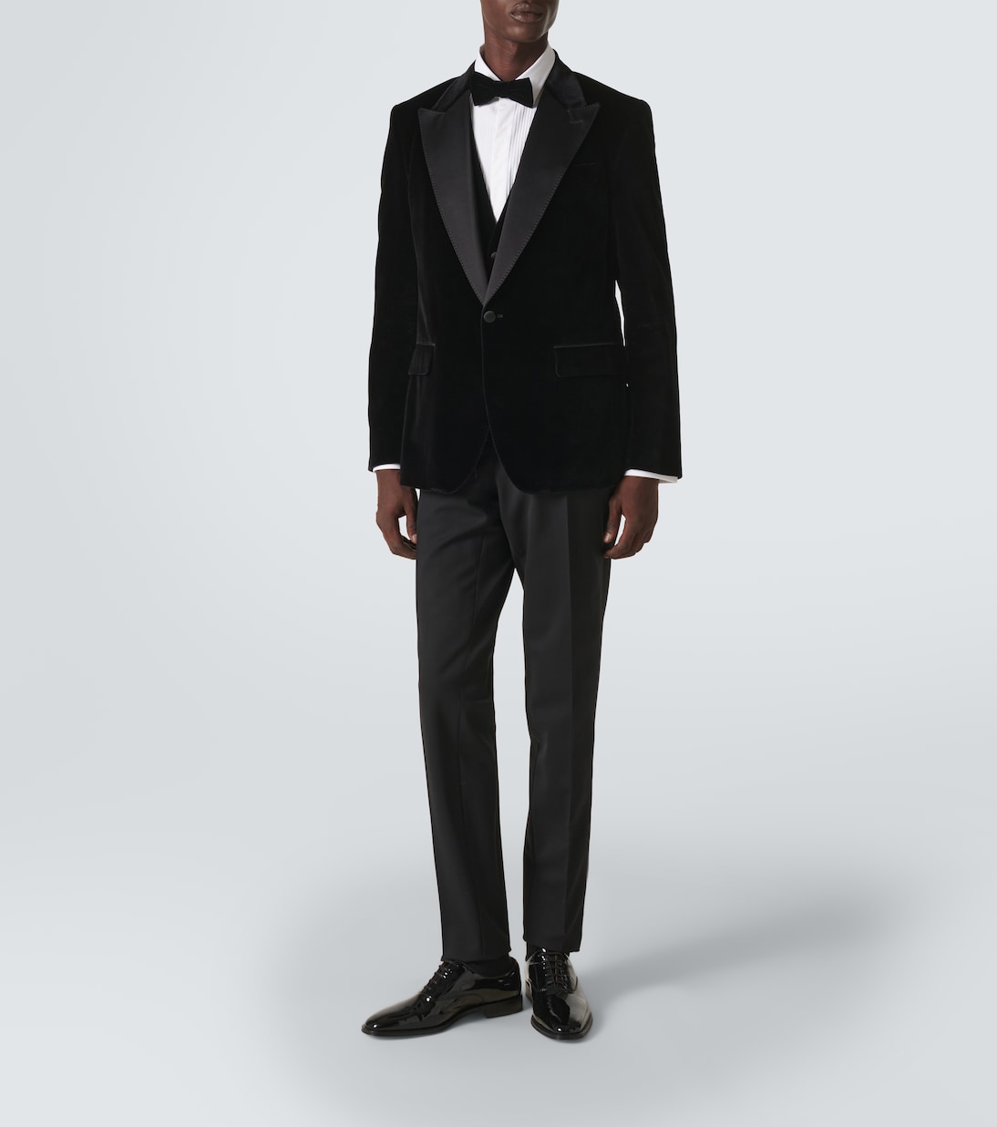 Smokingjacke aus Samt | Dolce&Gabbana