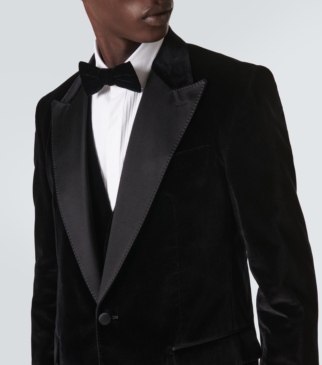 Smokingjacke aus Samt | Dolce&Gabbana