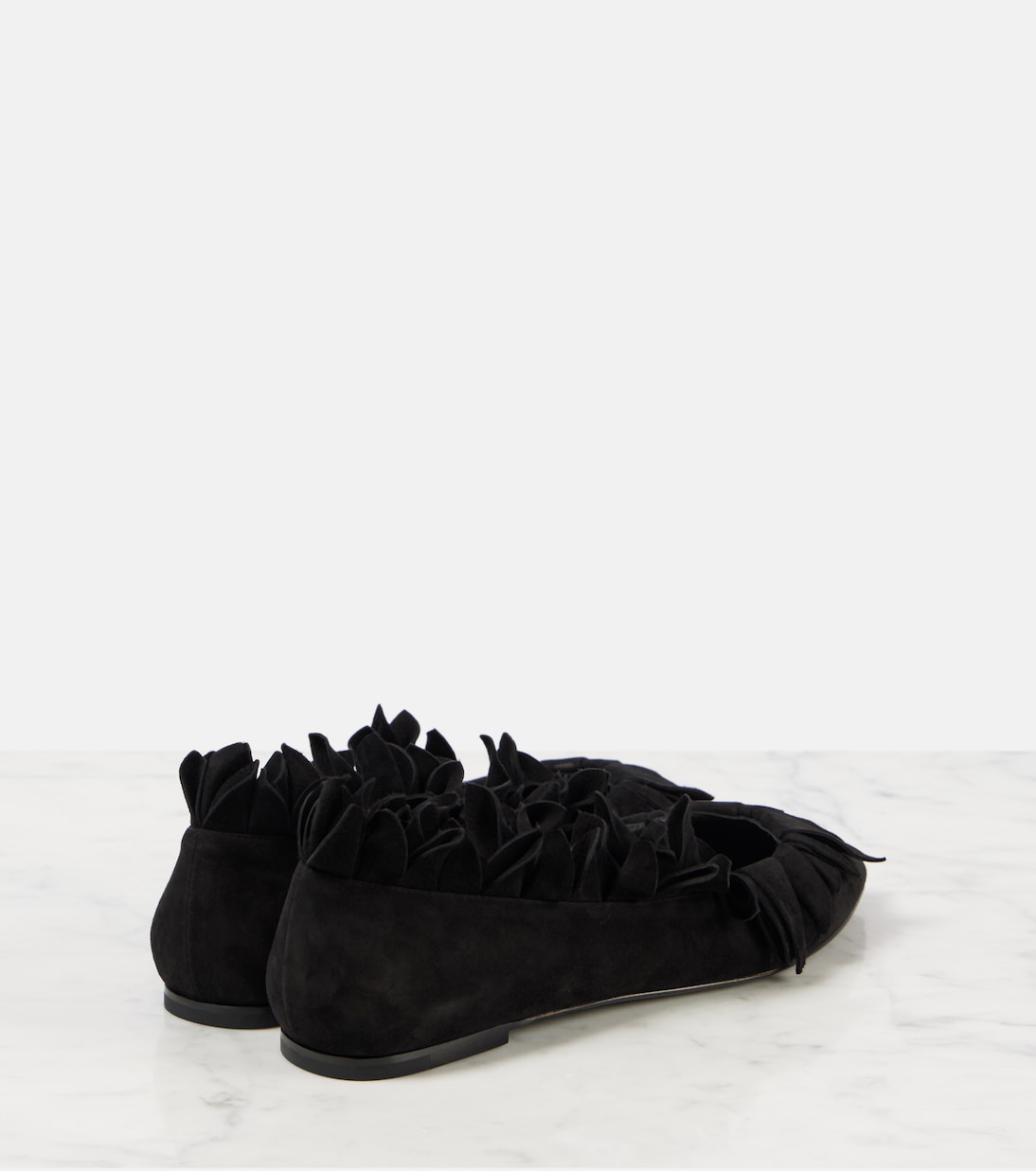 Ballerine Petal in suede | Alaïa