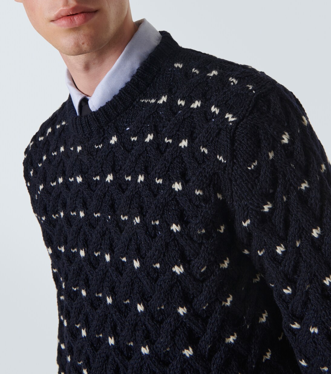 Pull en laine et mohair | Thom Browne