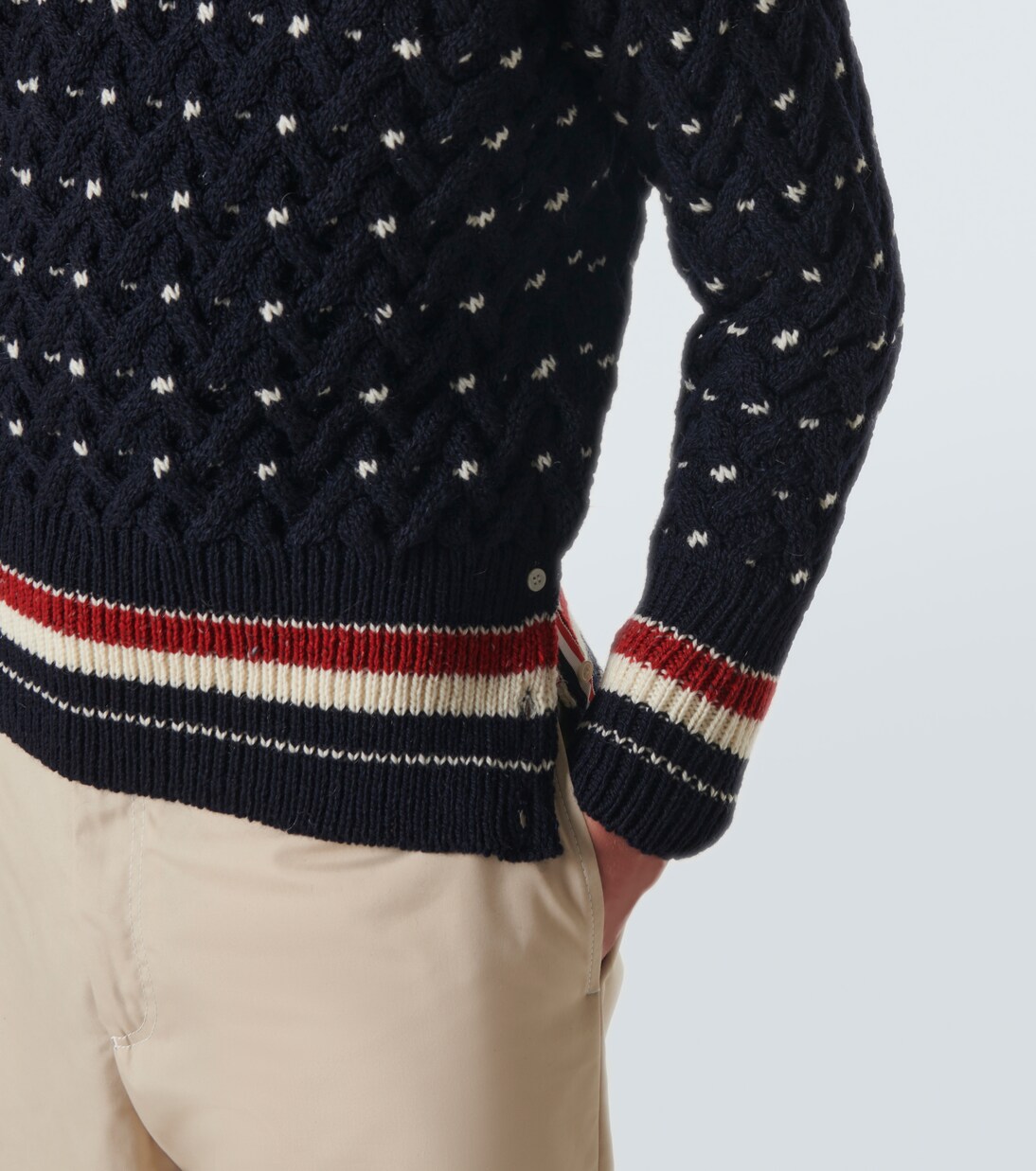 Pull en laine et mohair | Thom Browne