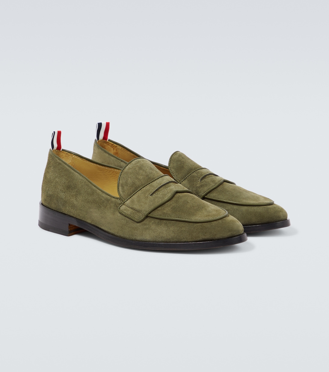 Suede penny loafers | Thom Browne