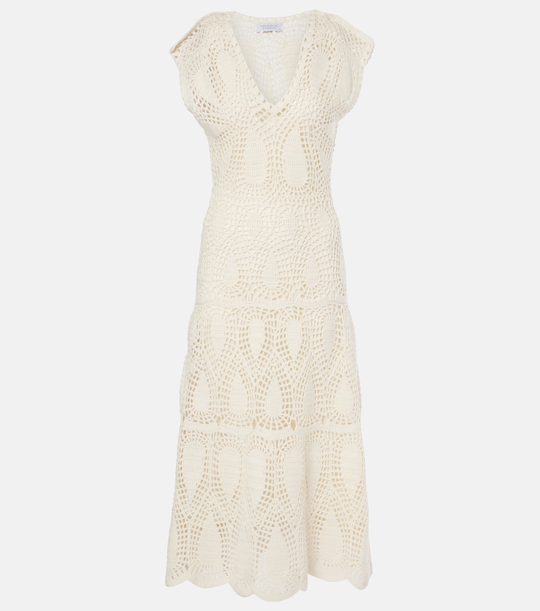 Vestido largo Waldman de lana y cachemir | Gabriela Hearst