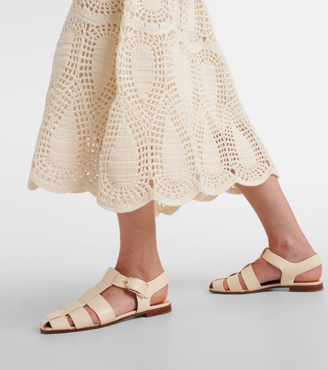 Vestido largo Waldman de lana y cachemir | Gabriela Hearst