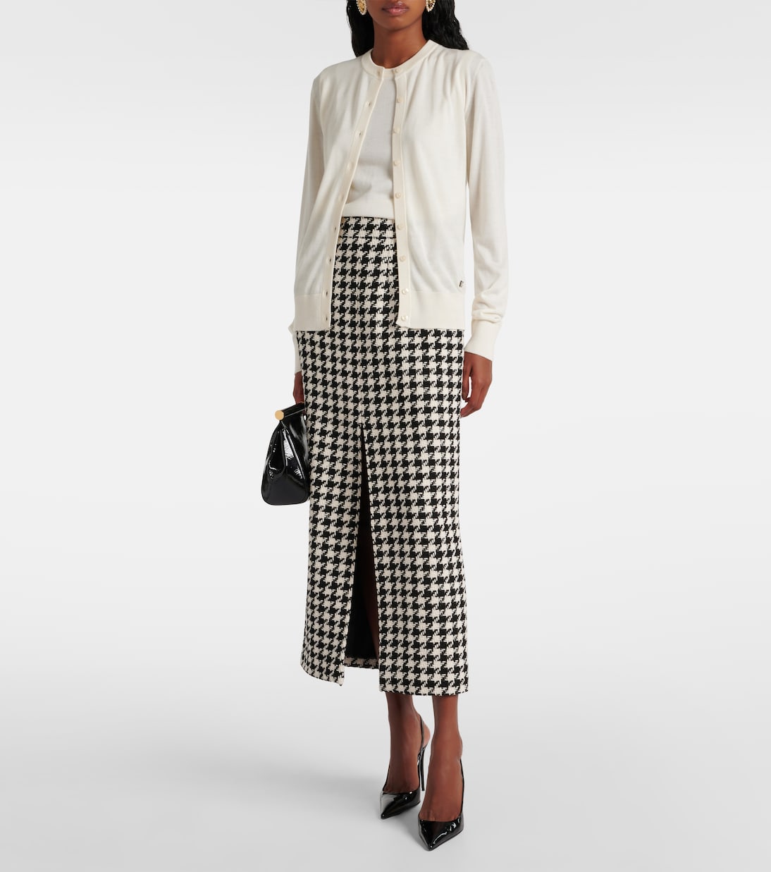 Top de cachemir y seda con DG  | Dolce&Gabbana