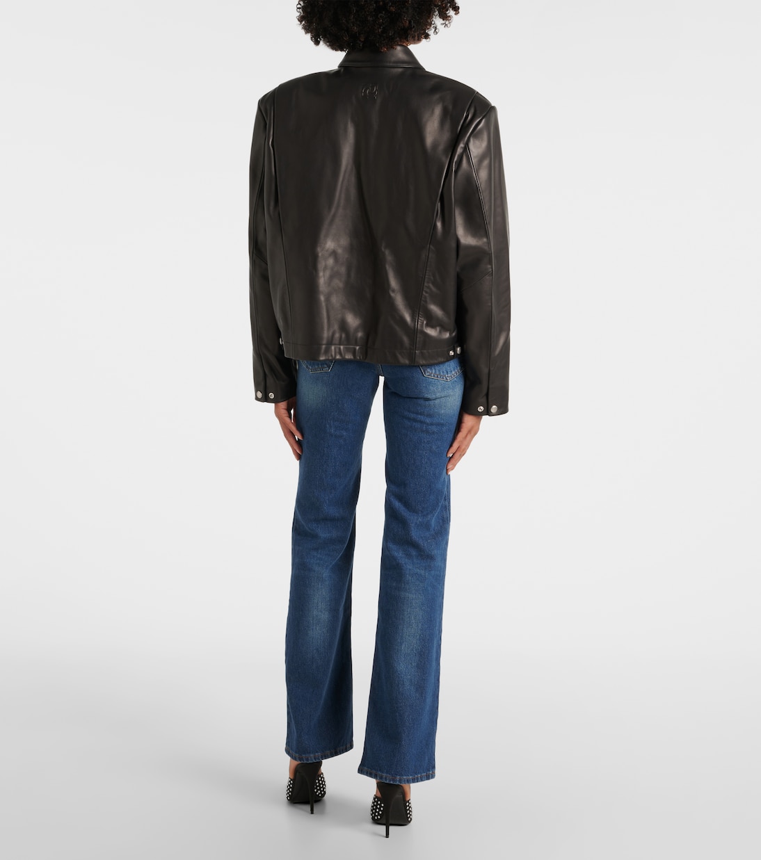 Veste oversize en cuir | Magda Butrym