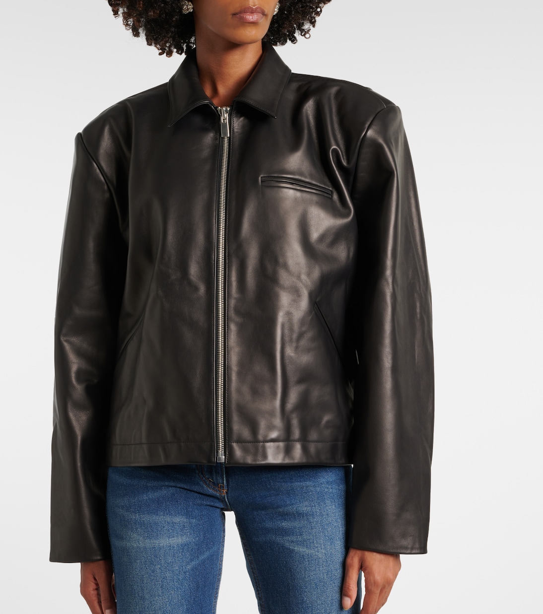 Veste oversize en cuir | Magda Butrym
