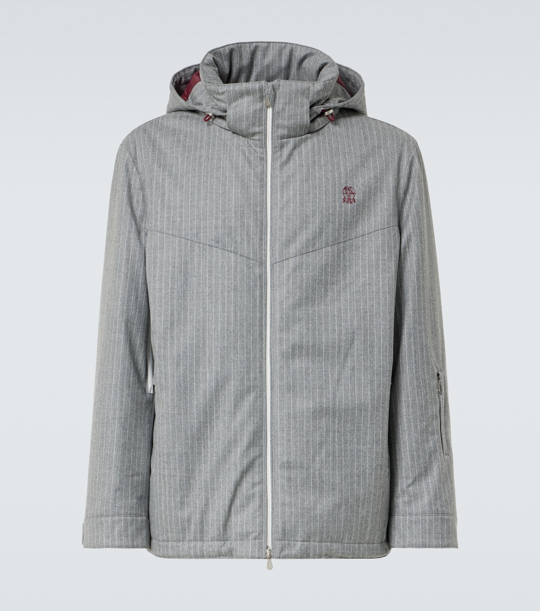Skijacke aus Wollflanell | Brunello Cucinelli