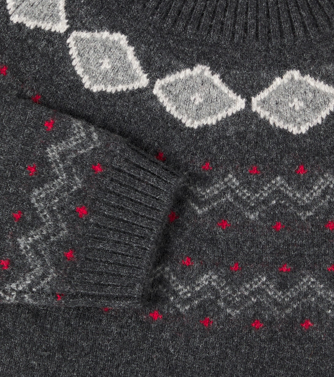Pull Grimaldi en jacquard de laine | Bonpoint
