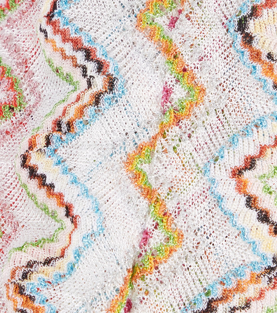MISSONI Fascia a Zigzag in Lamé per Giovani Stilisti