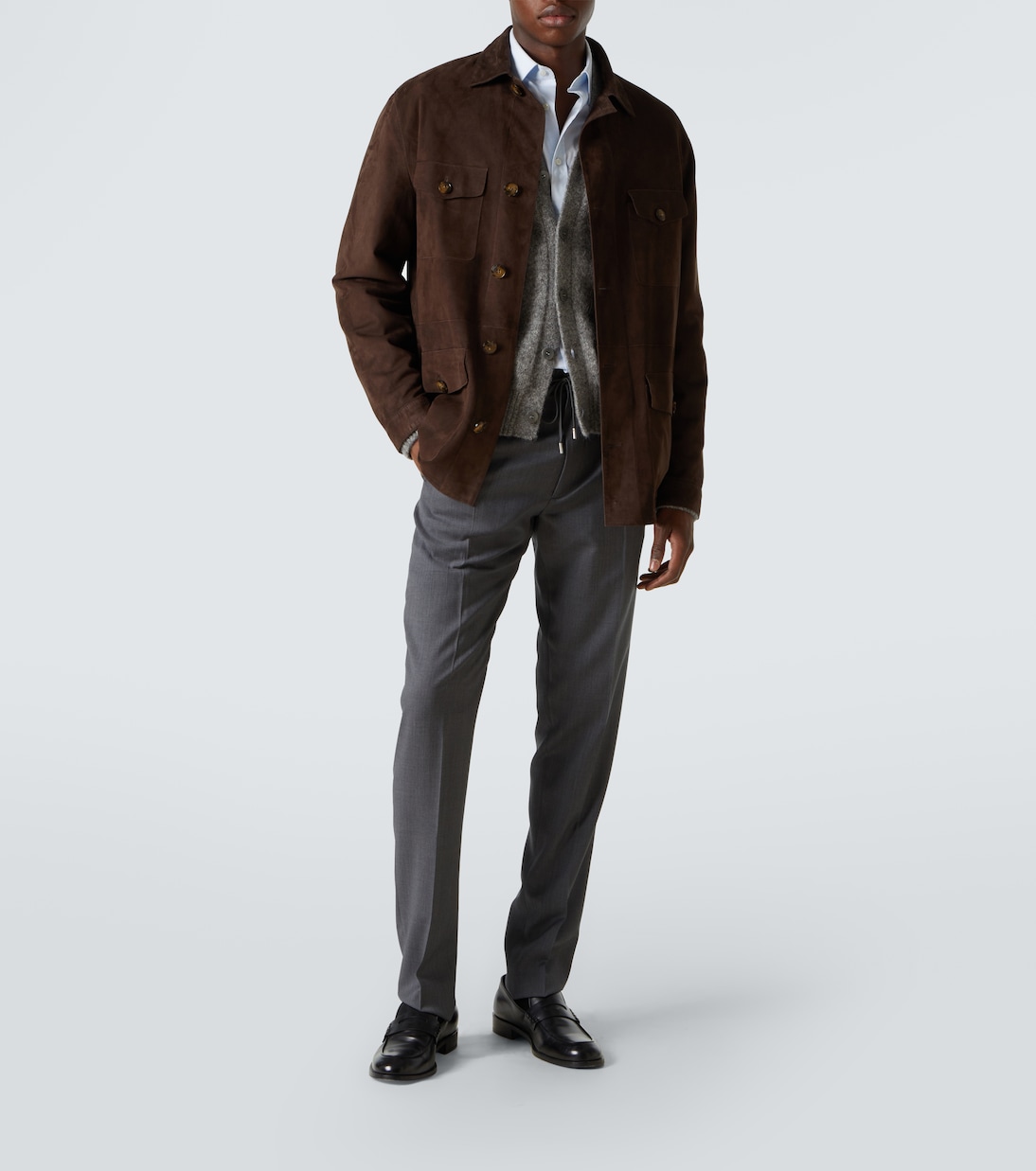 Virgin wool chinos | Lardini