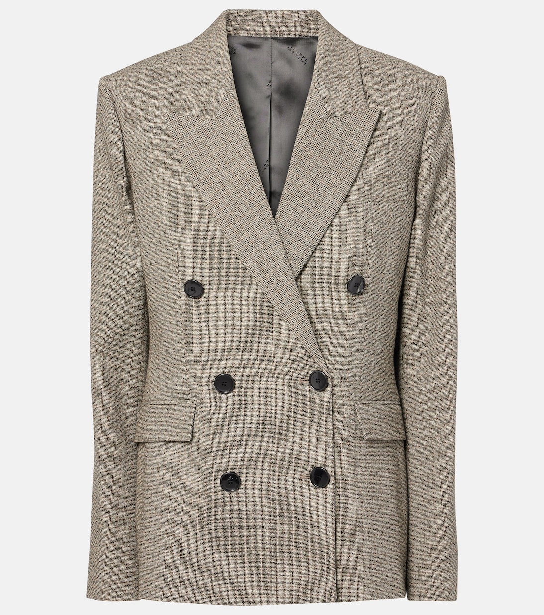 Blazer Irma in misto cotone a quadri | Isabel Marant