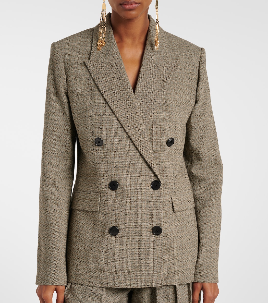 Blazer Irma in misto cotone a quadri | Isabel Marant