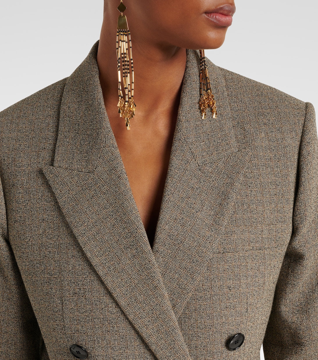Blazer Irma in misto cotone a quadri | Isabel Marant