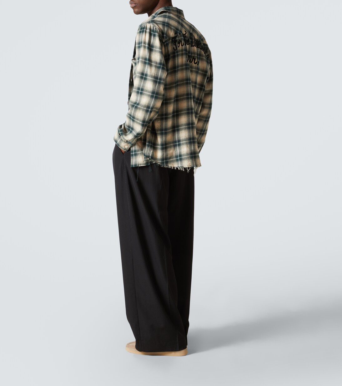 Camicia in flanella di cotone | Amiri
