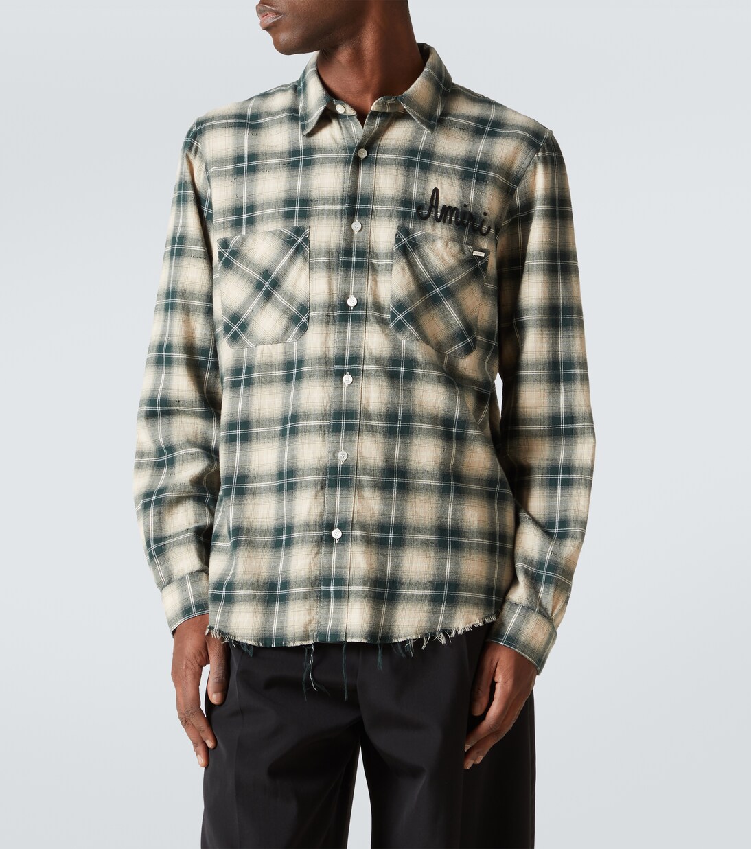 Camicia in flanella di cotone | Amiri