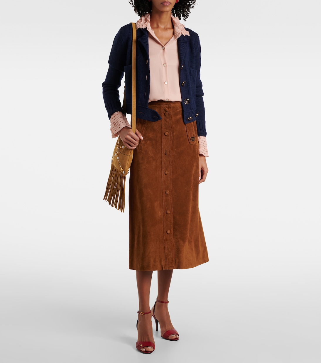 Cardigan in lana e cotone | Valentino